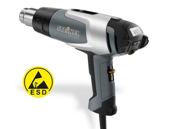 Heißluftgebläse Steinel HG 2320 ESD 2300W Stufenlos regelbar | für den Einsatz in EPA (ESD protected areas) | az-reptec
